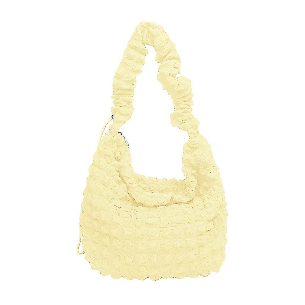 Multi-purpose rynkad handväska axelväska stor kapacitet väskor för kvinnor flicka