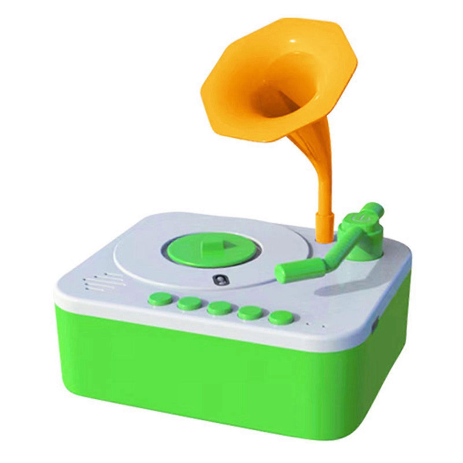 Childrens Phonogram Battery Powered Story Music Player Kid Early Learning Toy Present for Boys Girls