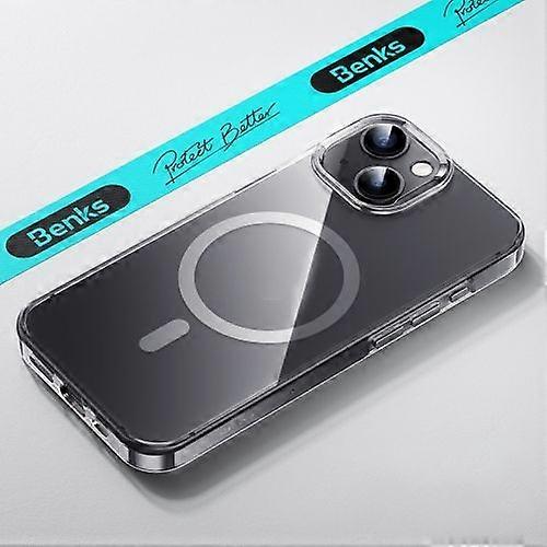 For iPhone 15 Benks MagSafe Magnetic PC Phone Case