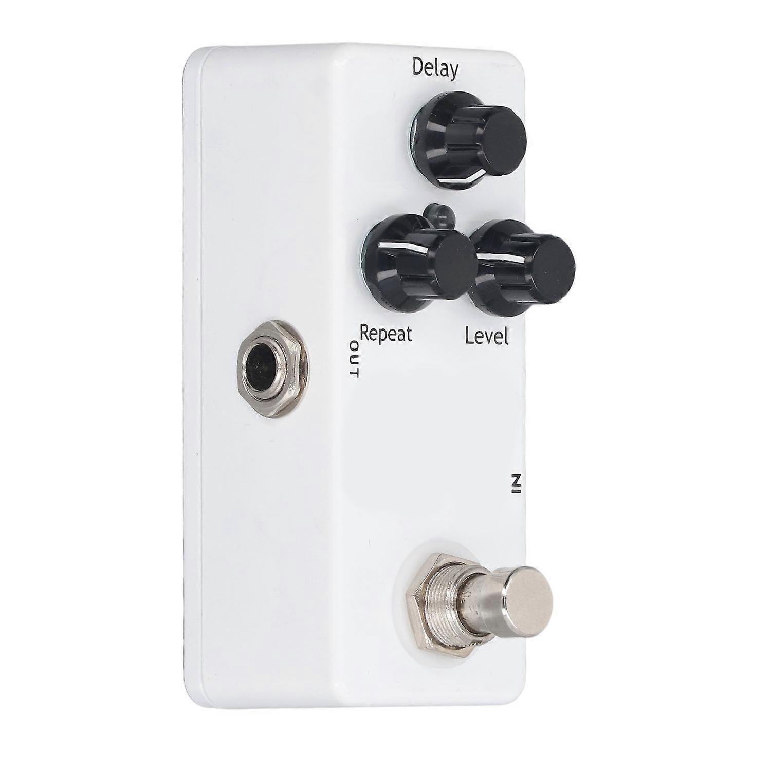 Guitar Delay Pedal Aluminum Alloy LED Indicator 3 Knobs Control Electric Guitar Effect Pedal DC 9V 