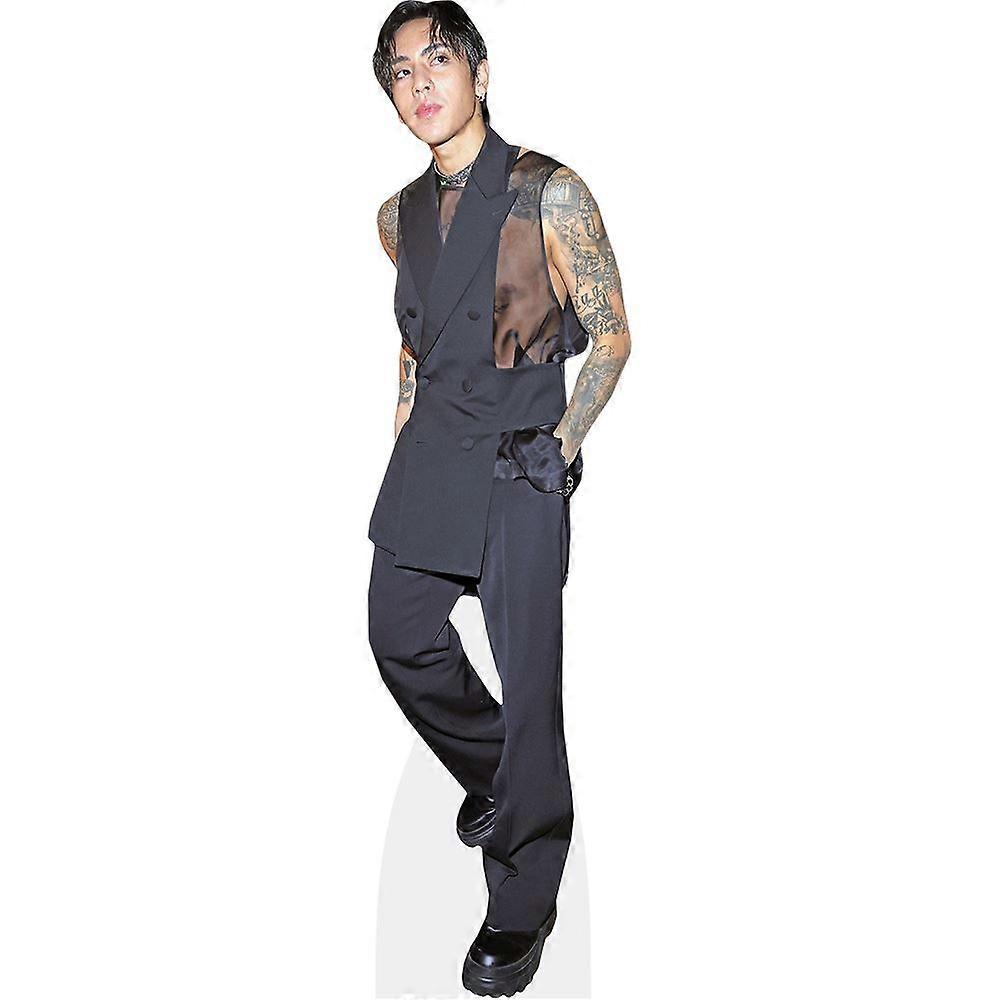 Christian Yu (Black Outfit) Cardboard Cutout (lifesize OR mini size). Standee. Stand Up.
