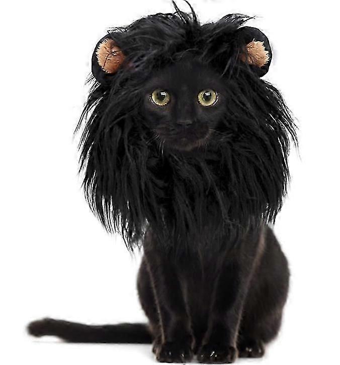 Adjustable Pet Lion Wig with Ears for Small Medium Large Dogs fast