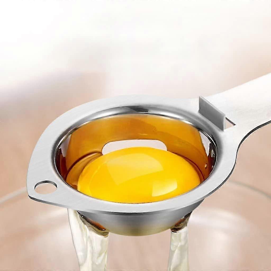 Stainless Steel Egg Separator Kitchen Gadget Egg Yolk White Separator