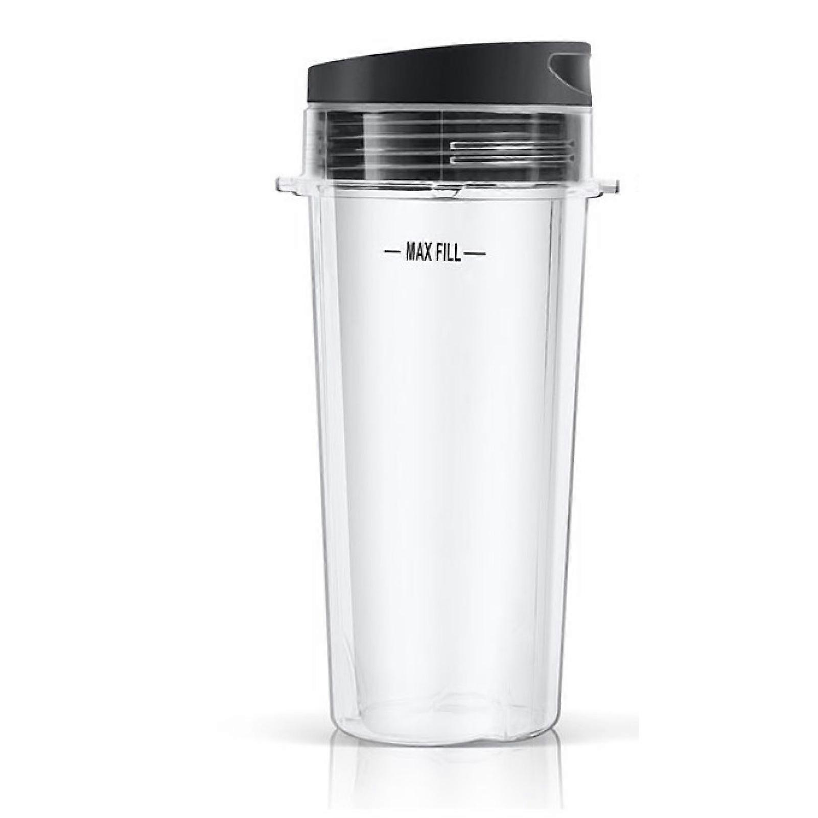 16 oz Large Tall Cups +Lid Blender Part Kit for NINJA Accessory Replacement