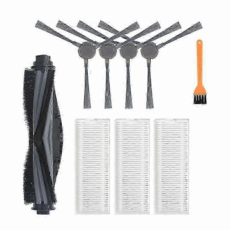 9pcs Washable Main Side Brush Hepa Filter For Ecovacs Deebot N9