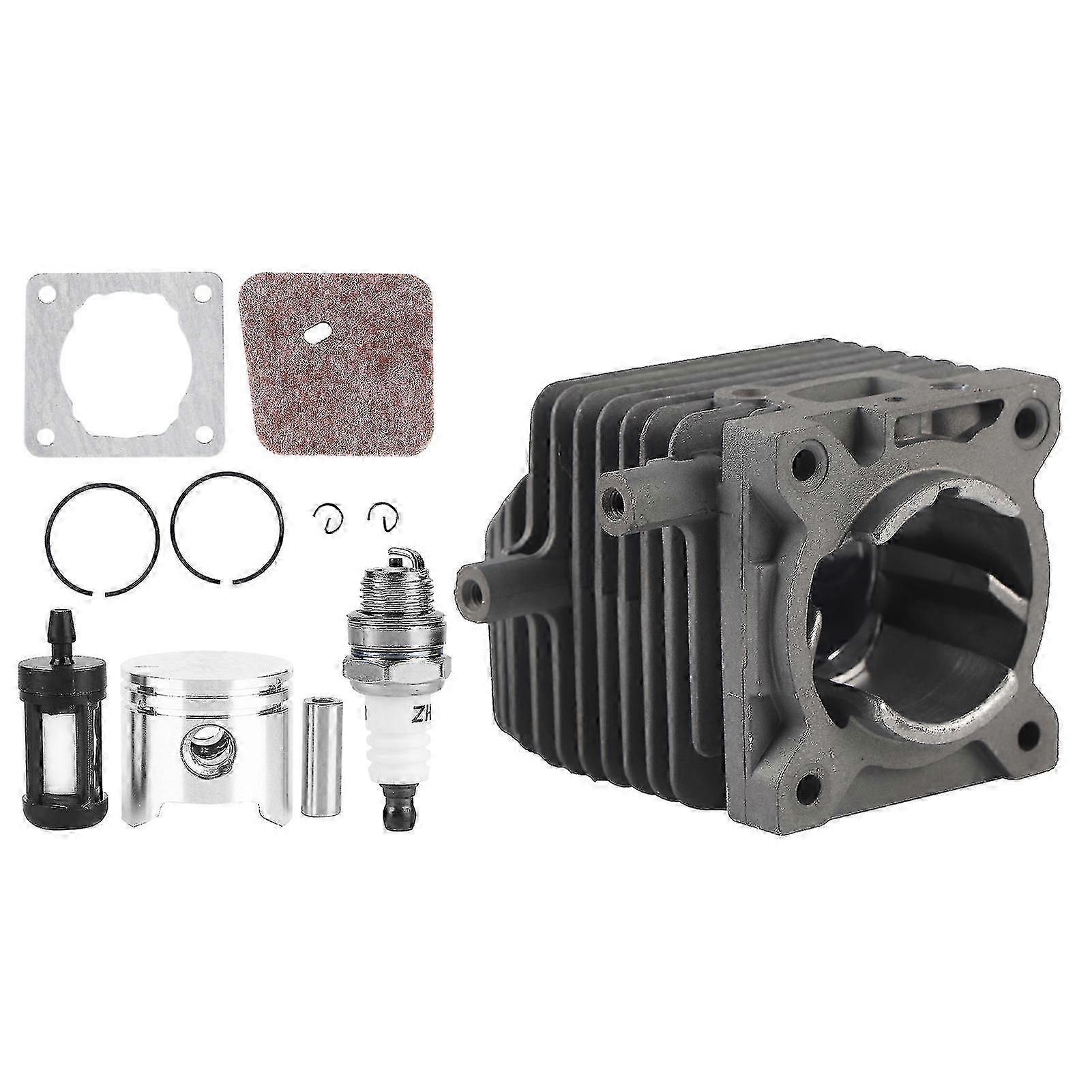 thumbnail image 2 of 34mm Bore Cylinder Piston Kit For Stihl FS75 FS80 FS85 Trimmer – W/ Gasket & Plug 2 of 3