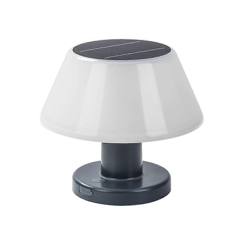 Rechargeable Cordless Solar Table Lamp for Gardens, Study Rooms, Outdoor Use, Modern Design, Waterproof, LED