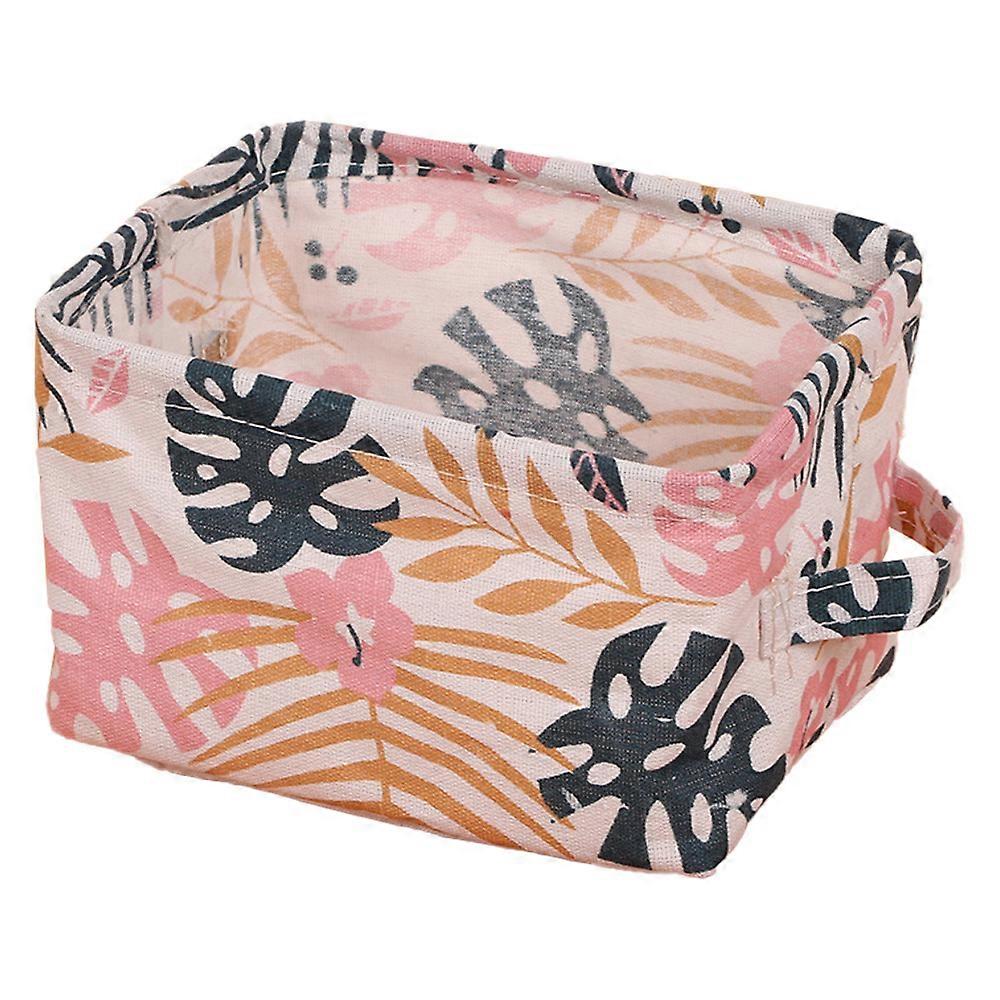 Collapsible Fabric Container, Linen Canvas, Laundry Basket