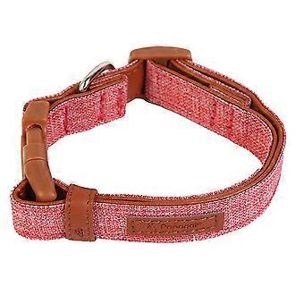 Feito para durar coleira de cachorro, materiais duráveis e amigáveis à pele, tecido de cânhamo de alta qualidade garante longevidade e conforto