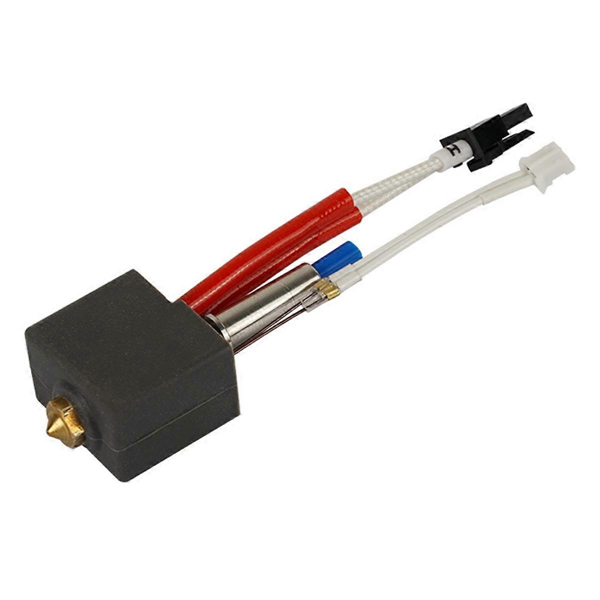 24V 60W Hotend Kit Thermistor Heater Throat for KP3S V1 Extruder Hot End Kit 0.4mm Brass Nozzle