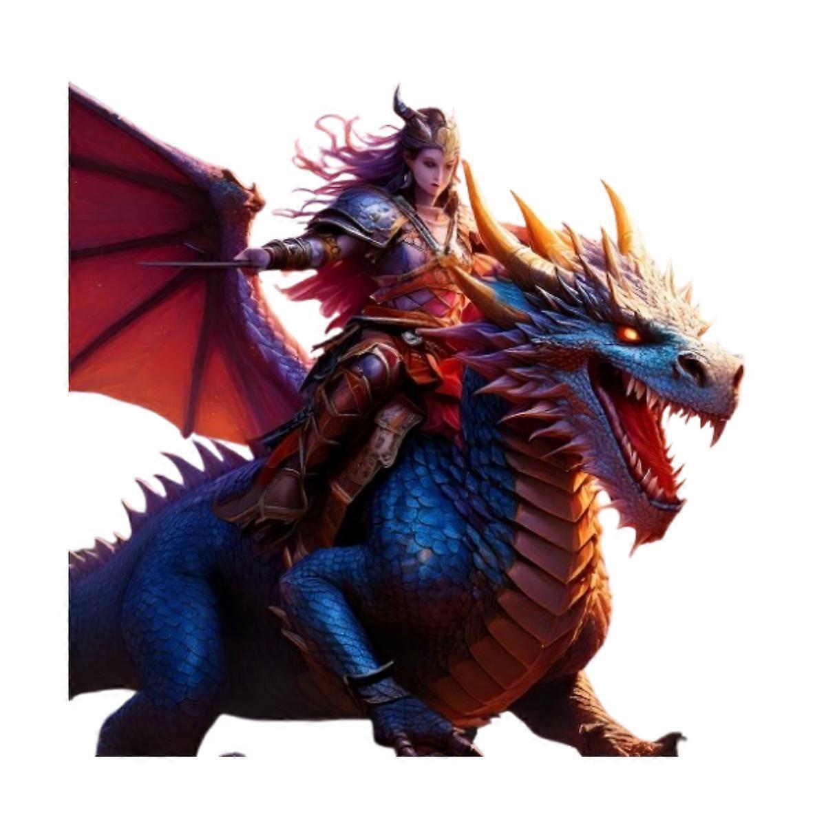 Iron-on patch Dragon Warrior