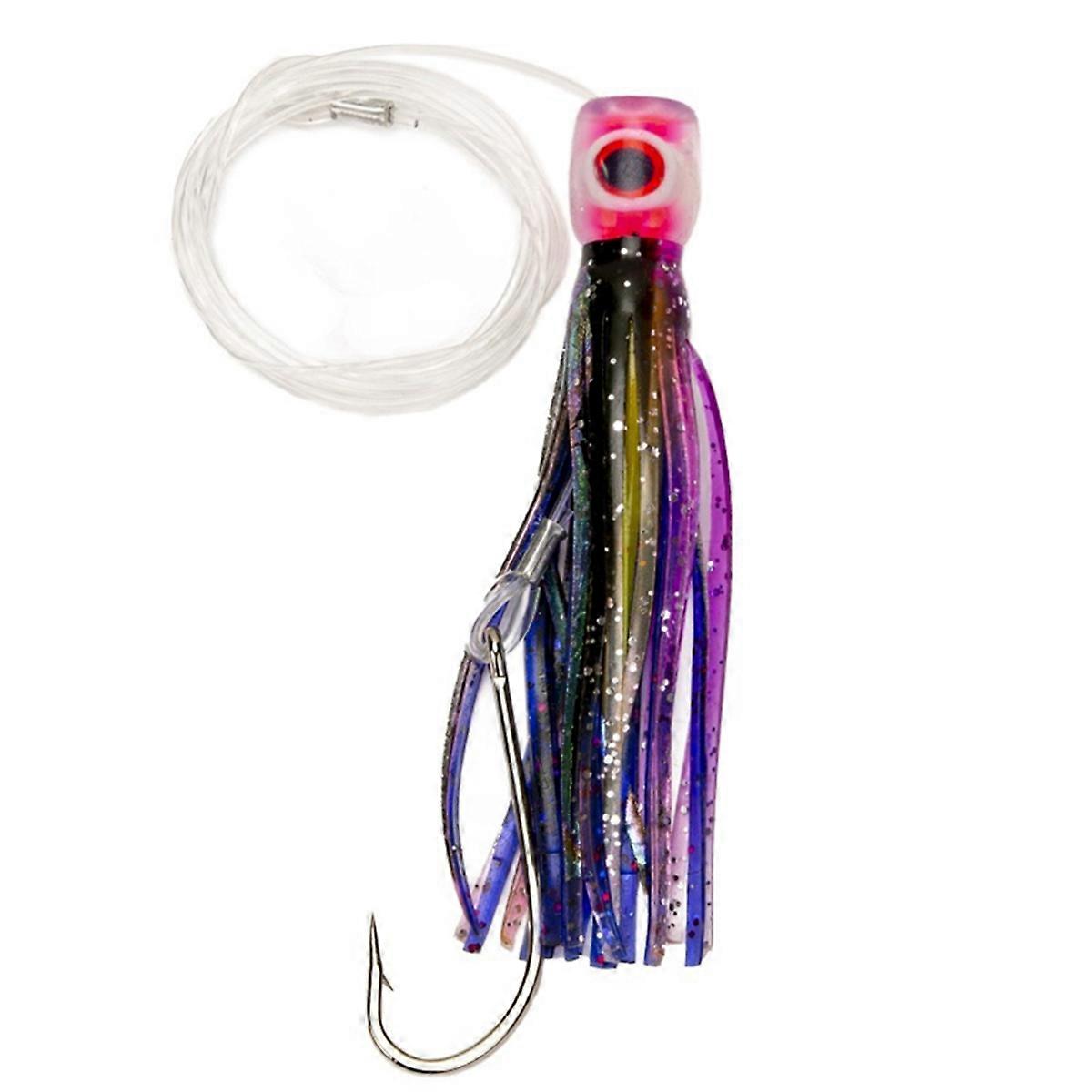 4.5 Inch PVC Sea Fishing Trolling Octopus Soft Bait Colorful