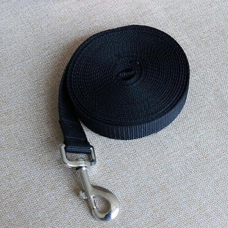 Black 10m Adjustable Outdoor Dog Leash