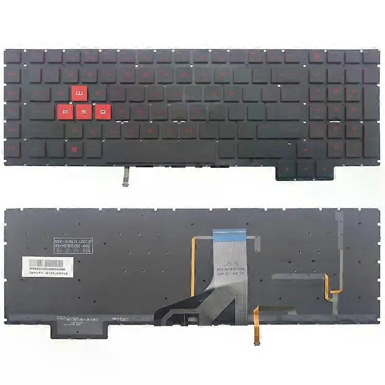 Backlight Keyboard for HP Omen 17-AN / 17T-AN-US Version,Laptop Accessory