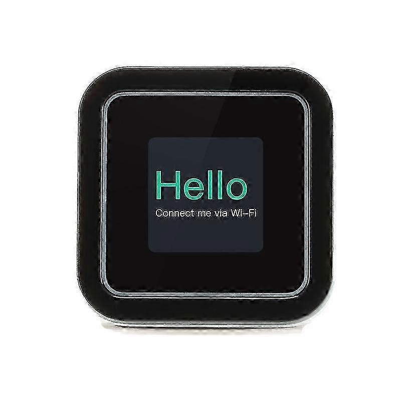 Top Sales Ppm Co2 Analyzer Co2 Meter Humidity Air Quality Monitor High Quality Portable App Weather Forecast Detector Wifi