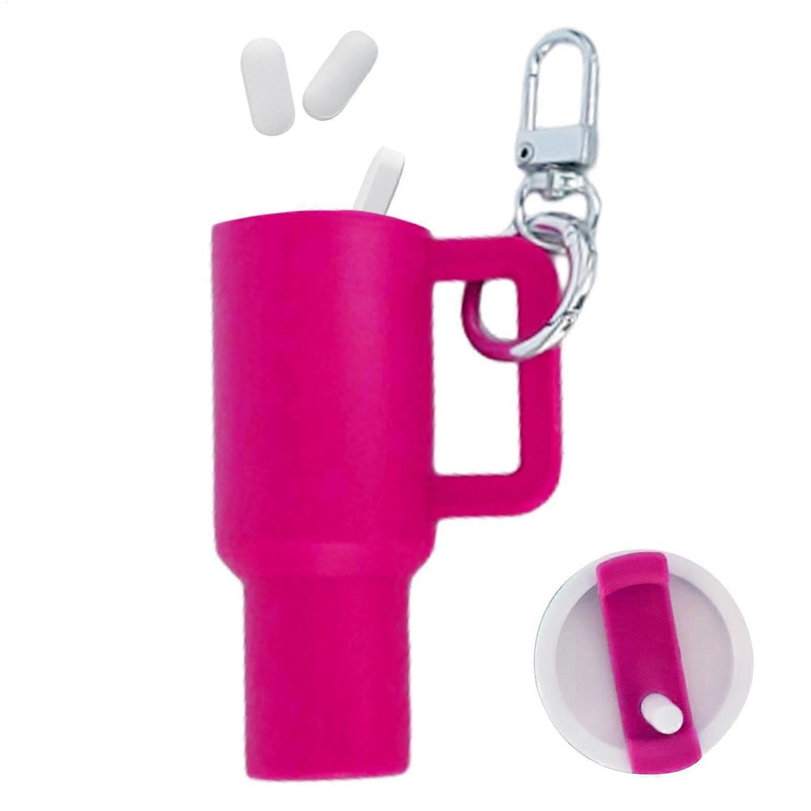 Miniature Water Bottle Keychain - Removable Small Cup Keychain | Pipette Buzel | Removable Keychain | bag