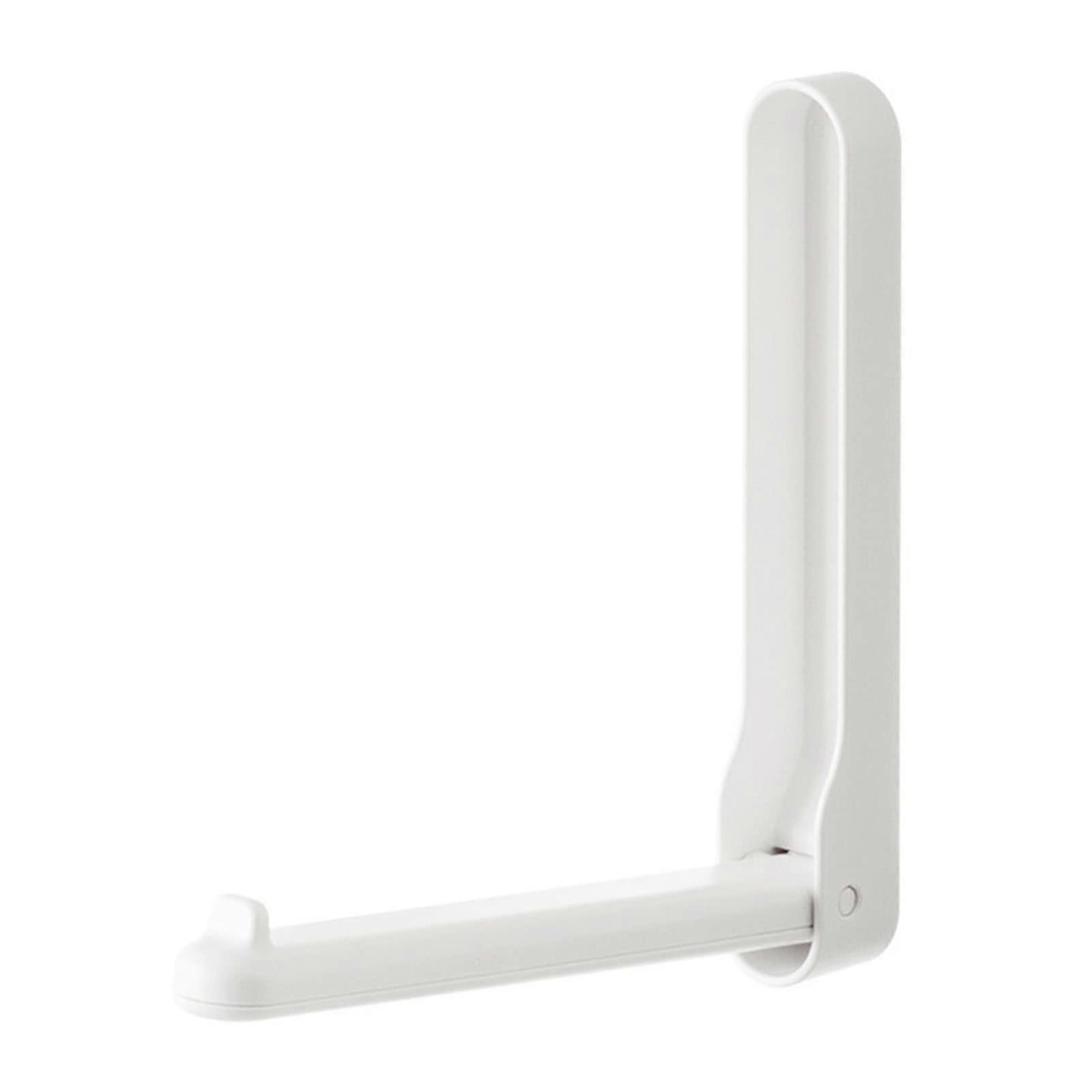Wall -mounted garment dryer, durable retracted drying shelf for laundry, space savings, foldable (white)