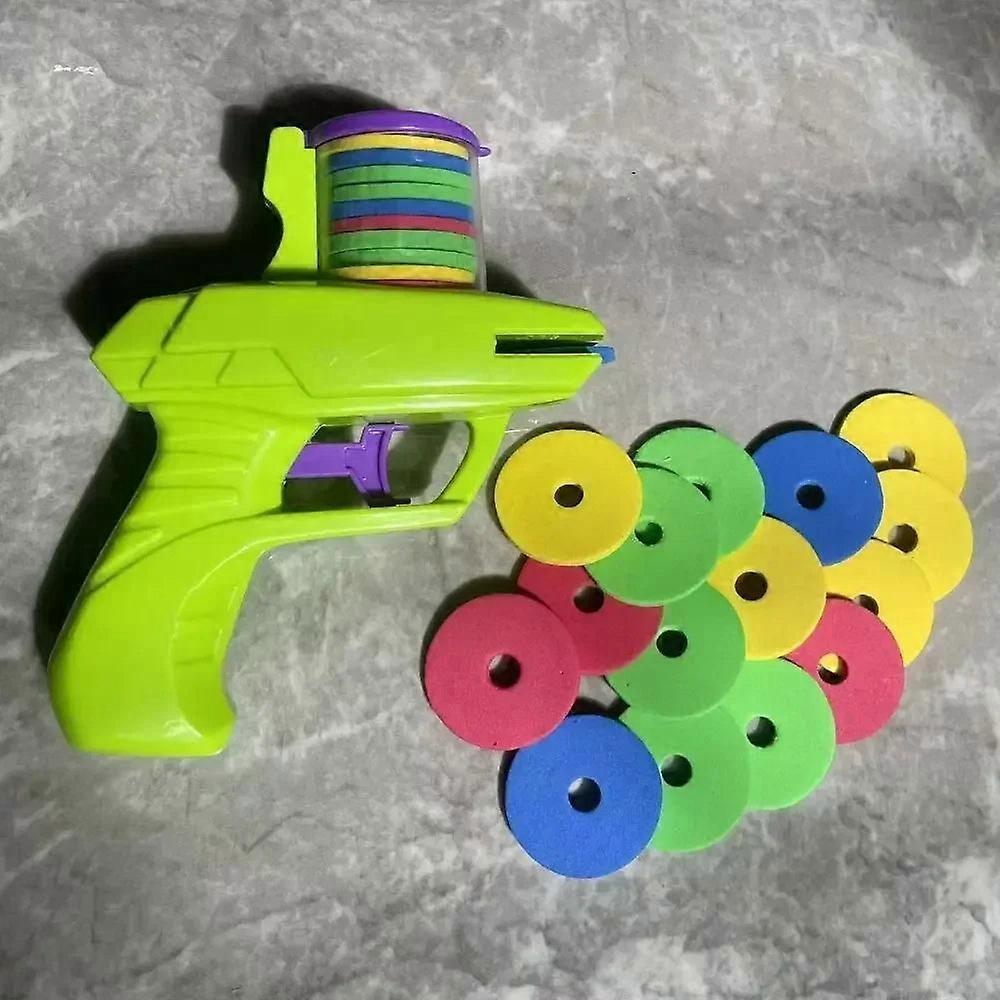 Kids Foam Disc Shooter Toy - Outdoor Fun & Family Activities