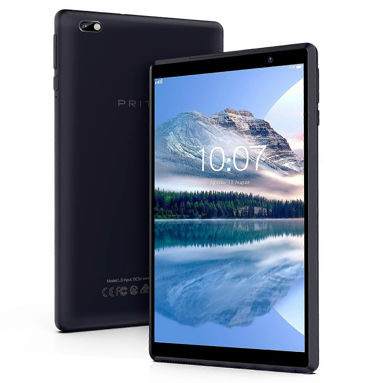 Android Tablet 8 Inch with 32GB Storage, 2GB RAM, 512GB Expandable Memory, Dual Cameras, 5000mAh Battery