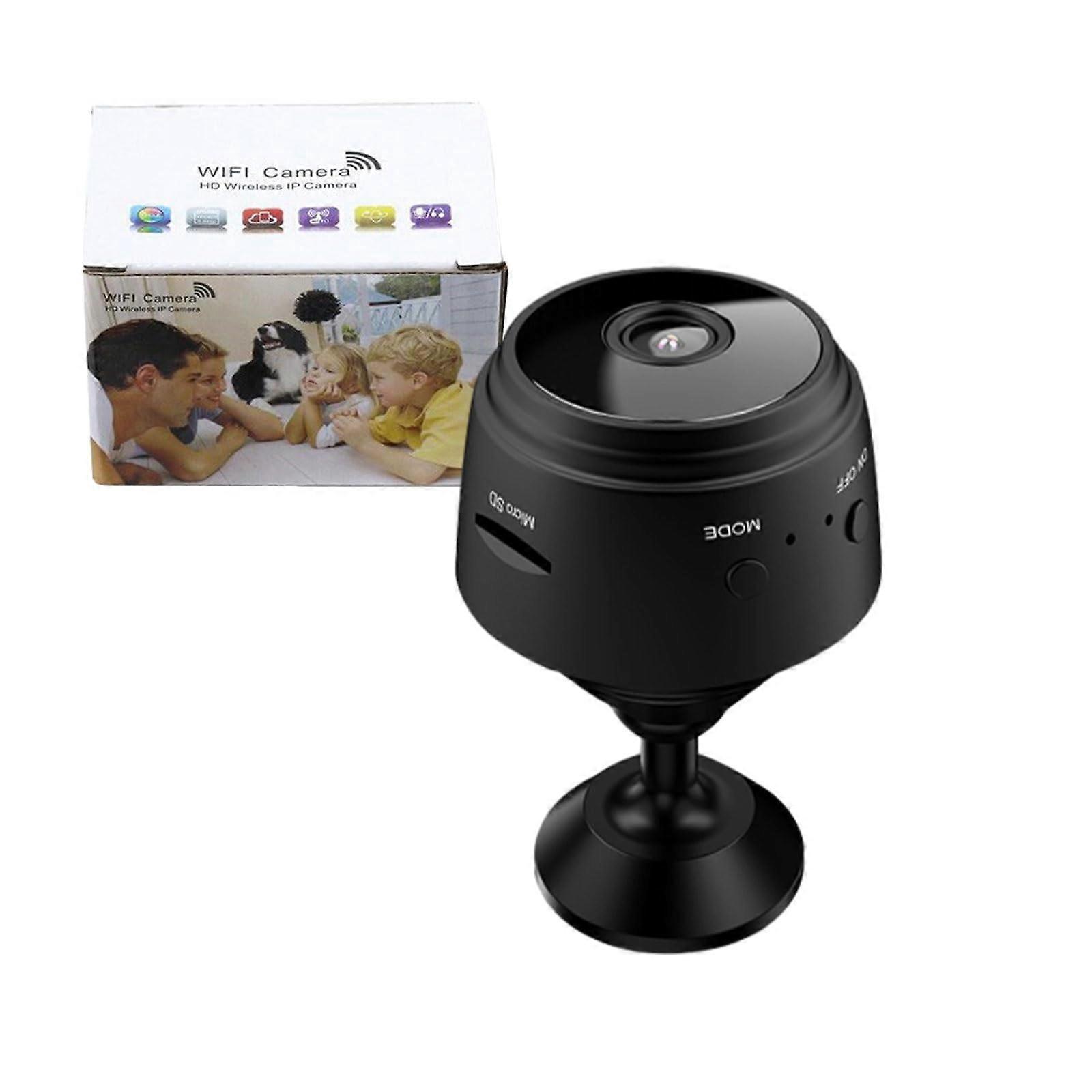 Magnetic Mini Security Camera 1080p HD, Wireless Indoor/Outdoor Camera with Night Vision, Compact Design, 1 Pack