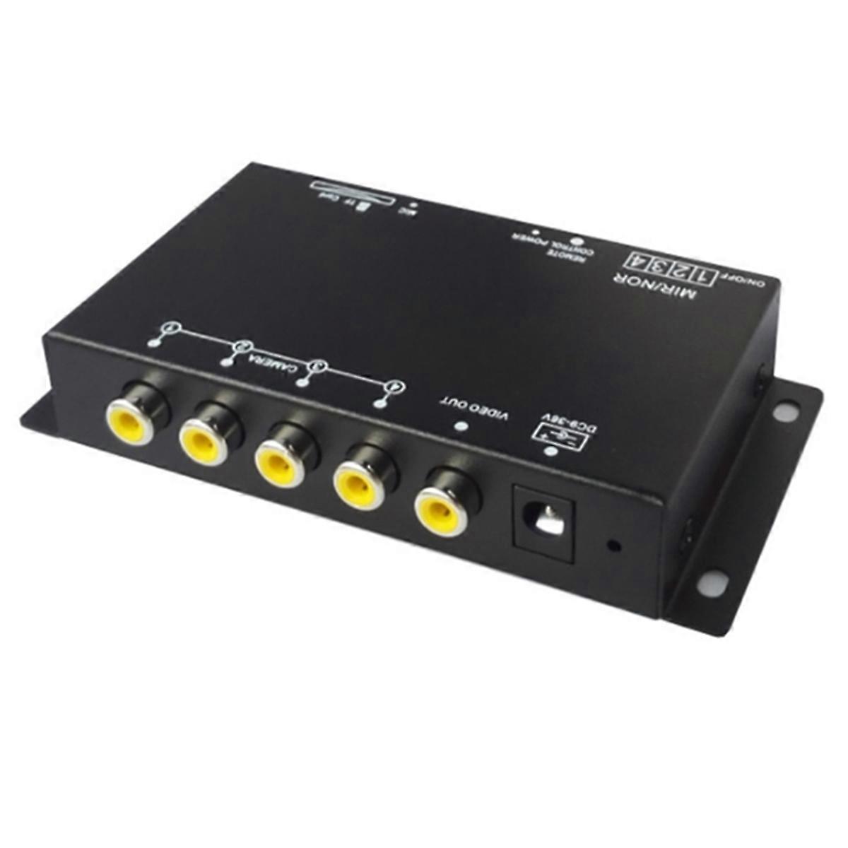 Car 4-Channel Driving Recorder Switcher Control