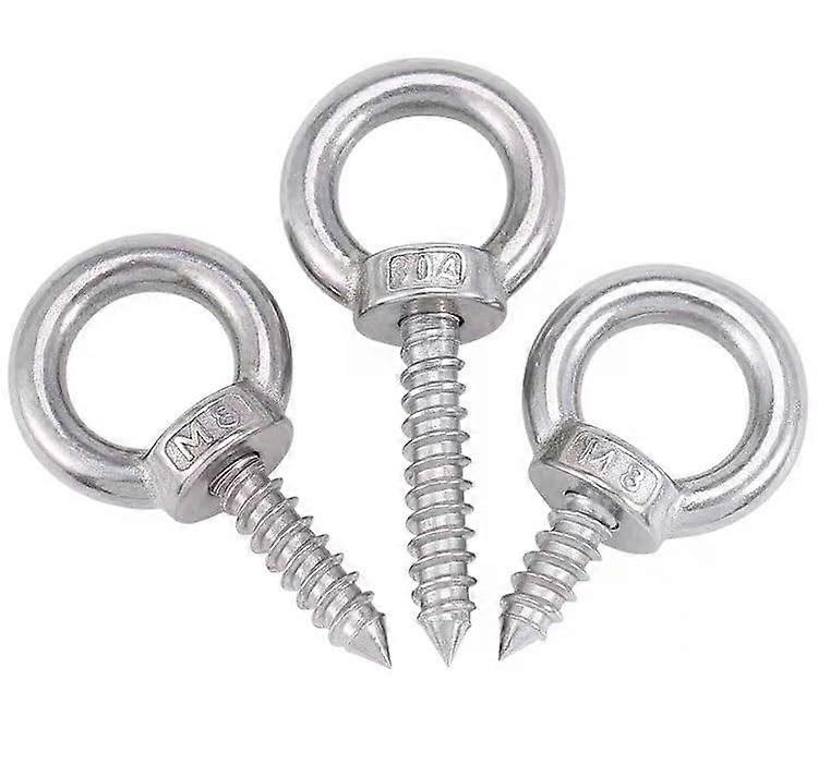 Self Tapping Screw Hook Ring,Hooks Eyebolt Ring,M4M12 Eyebolts Screws 304 Self Tapping