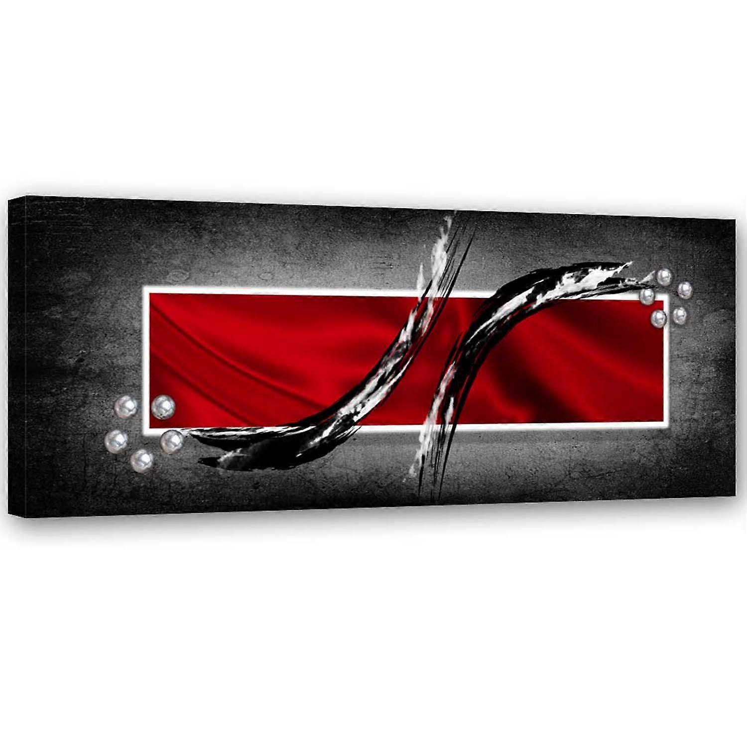 Impression sur toile, Abstraction rectangle - 120x40