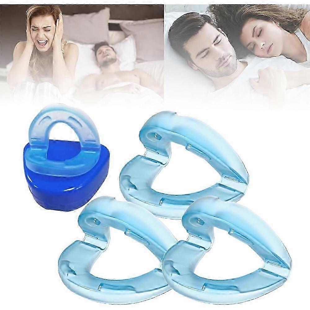 Anti Snoring Mouthpiece, 2025 New Anti Snoring Mouthpiece, The Quite Night Anti snoring Device, Mouth Guard for Women and Men,Soft and Comfortable