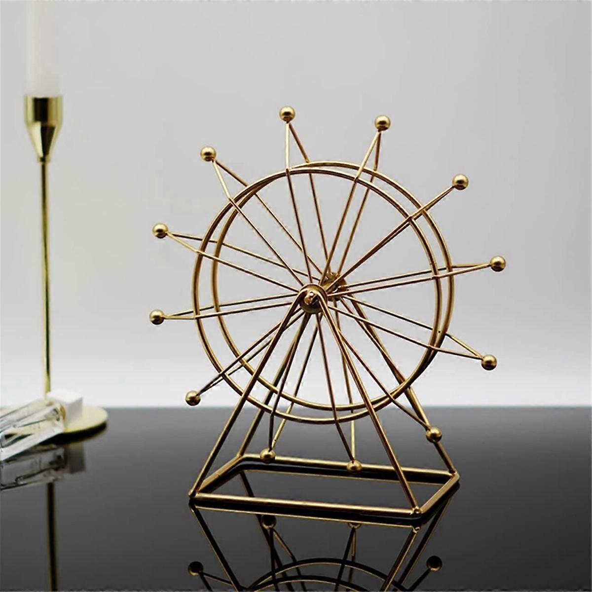 Rotatable -Wheel Bookshelf Decor, Desk Decor, Gift for Friend