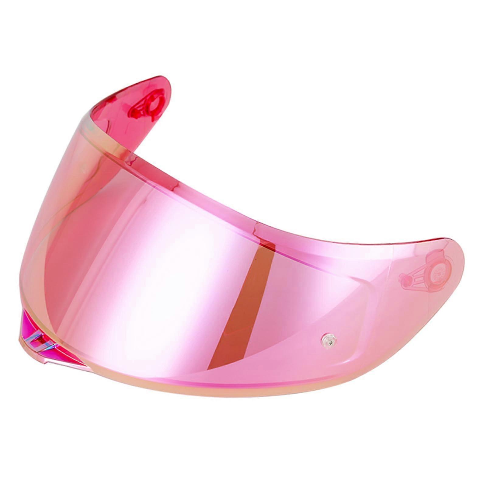 Helmet Visor, Helmet Visor Helmet Visor Replacement for AGV K1 K3SV K5 Full Face Helmet Motorcycle Wind Shield Helmet Lens Pink(Pink)