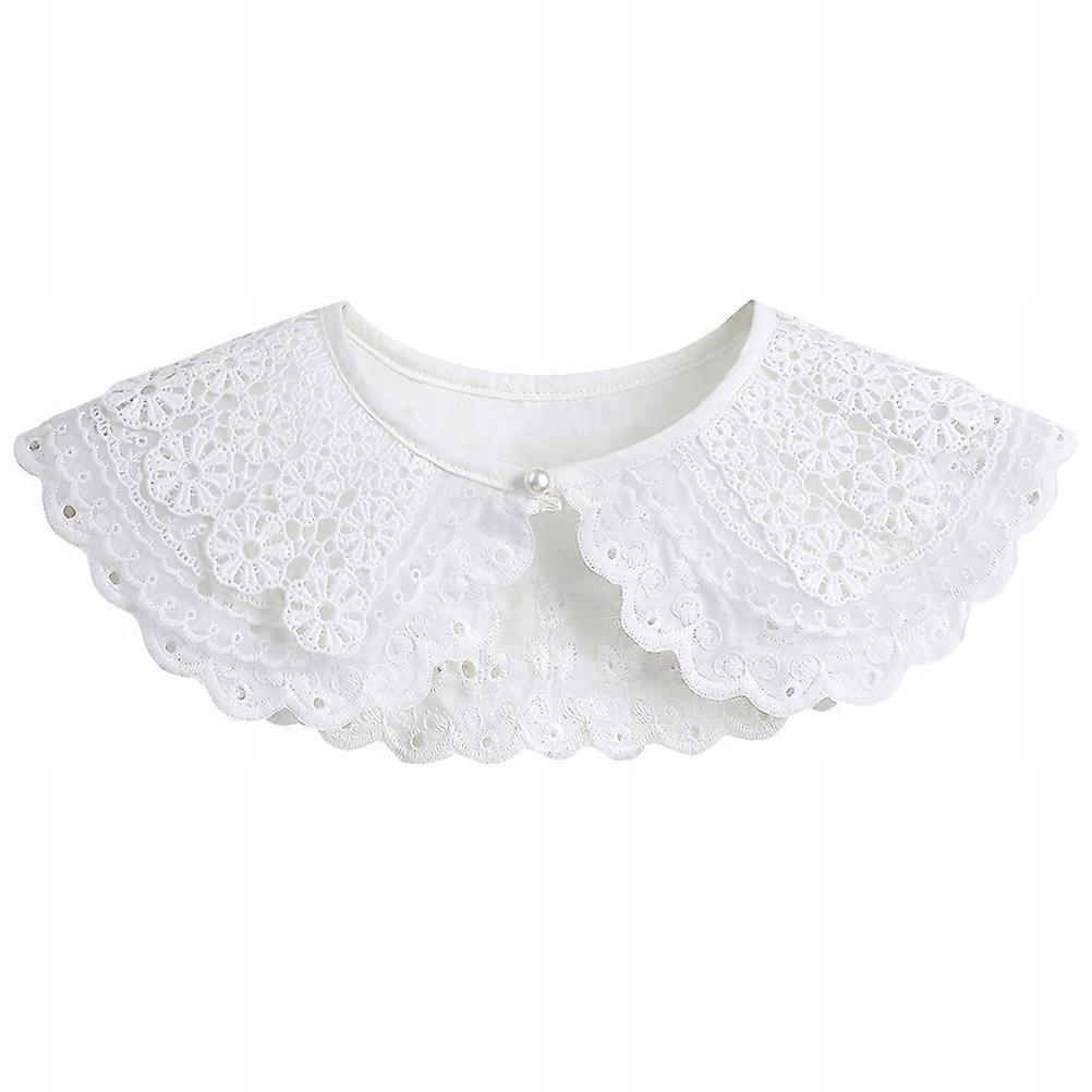 Small Shawl With Imitation Collar