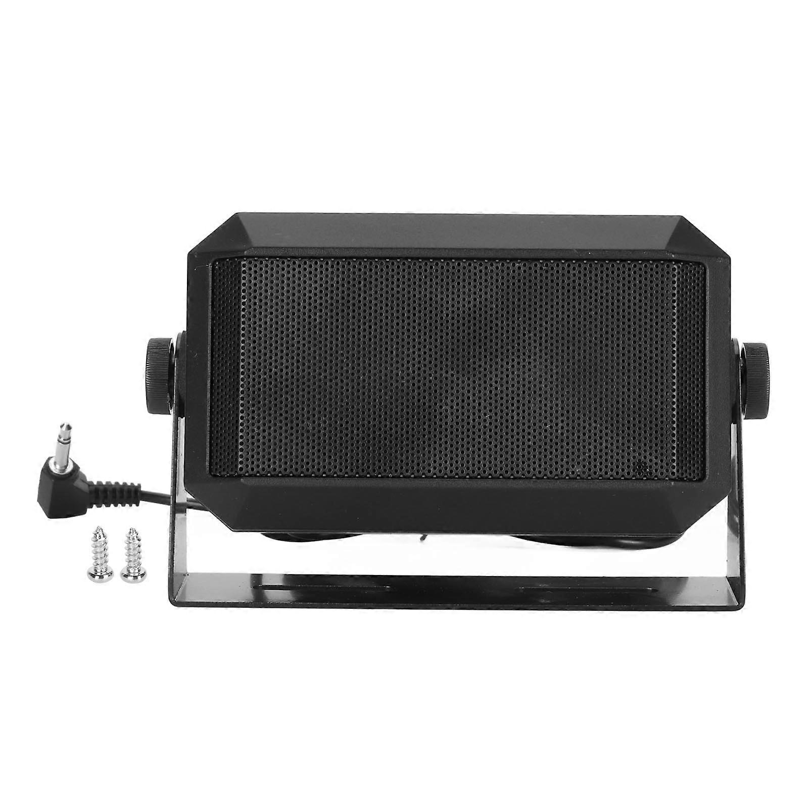 Car Professional Rectangular 3.5mm Plug 5W CB External Speaker for Ham Radio Mobile Transceiver
