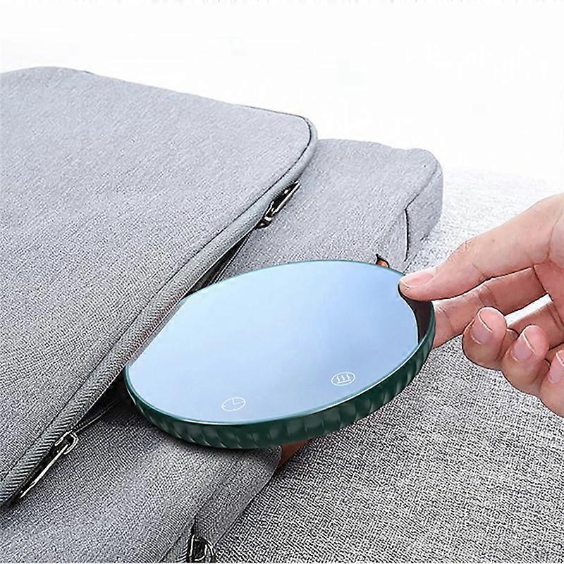 Thermostat Cup Digital Display Heating Insulation Coffee Cup(EU Plug)