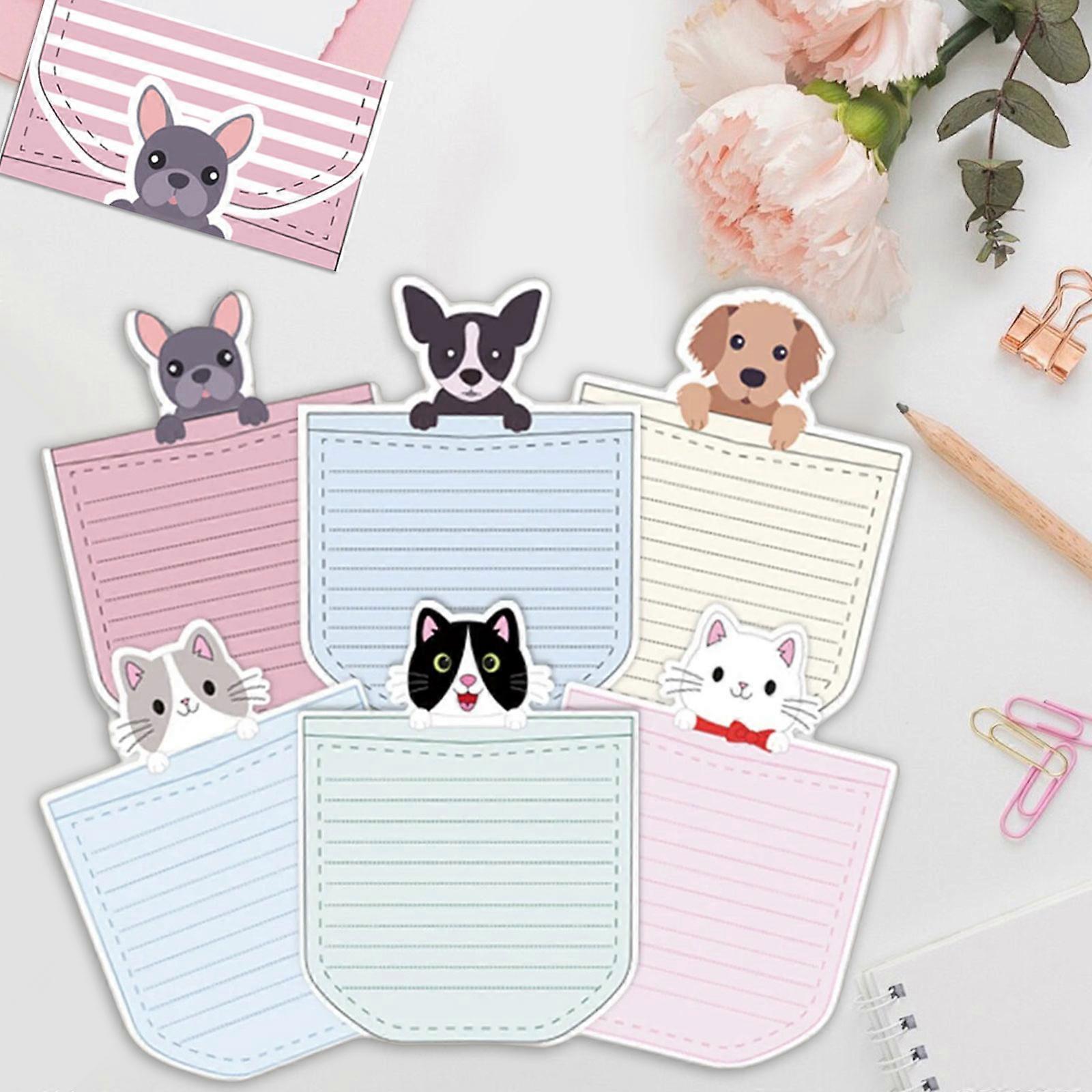 Letter Writing Stationery Paper Set 24Pcs 6.4x8.4In Lined for Kid ...