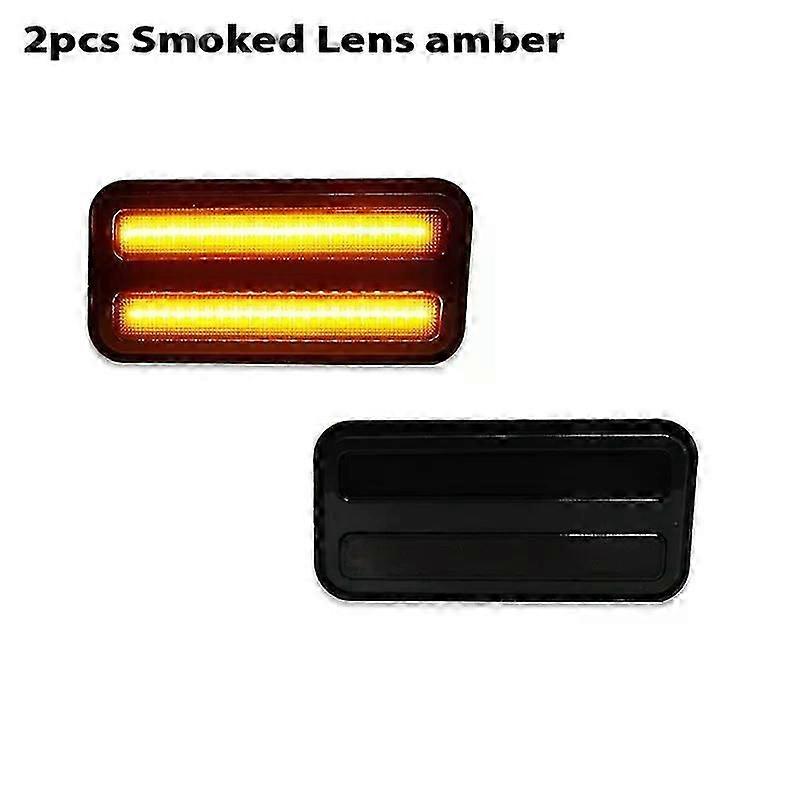 Applies Tofor Pontiac Firebird/trans 1970-1981 Led Front / Rear Bumper Side Marker Turn Signal Lights Parking Lights Fender Flare Lamps
