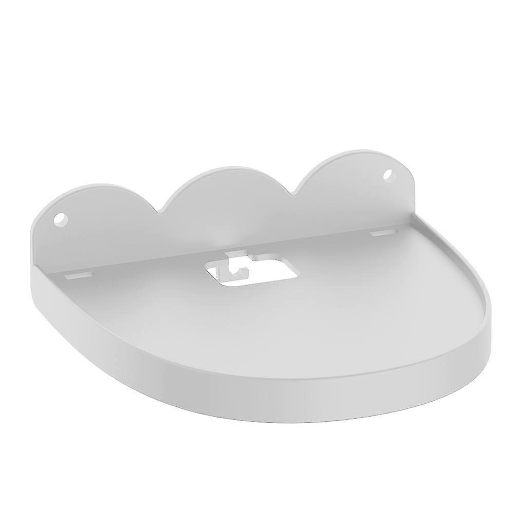 Bluetooth-compatible Speaker Stand Wall Mount Shelf for Echo Dot 4th Bluetooth-compatible Speaker Router Holder  White