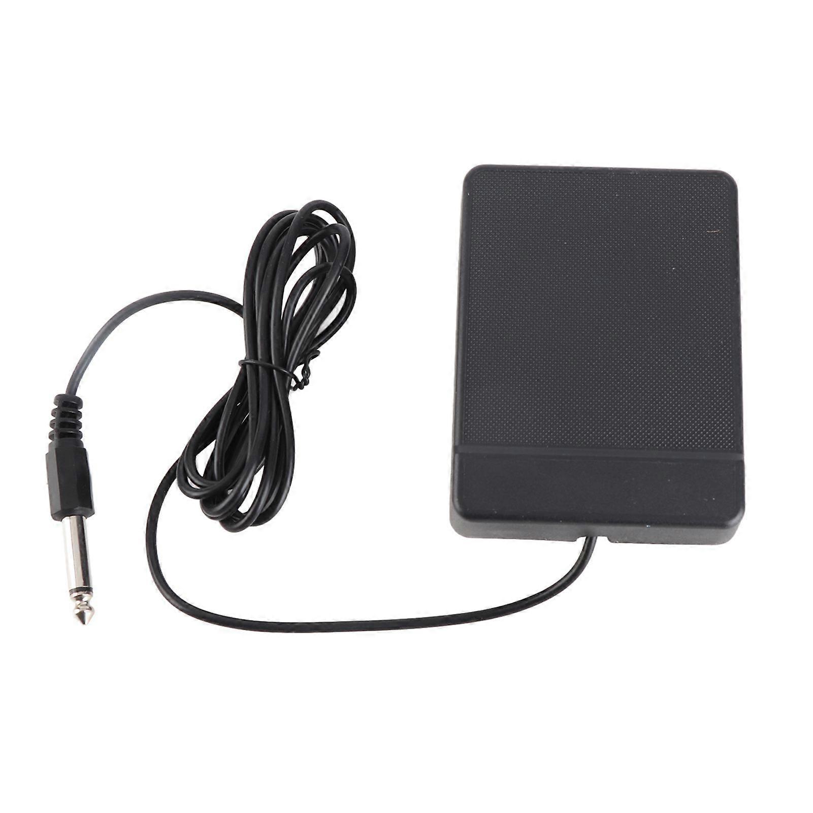 Sustain Pedal Silent Musical Instruments Universal Single Pedal for Electronic Keyboard Electronic Drums Hand Rolled Piano