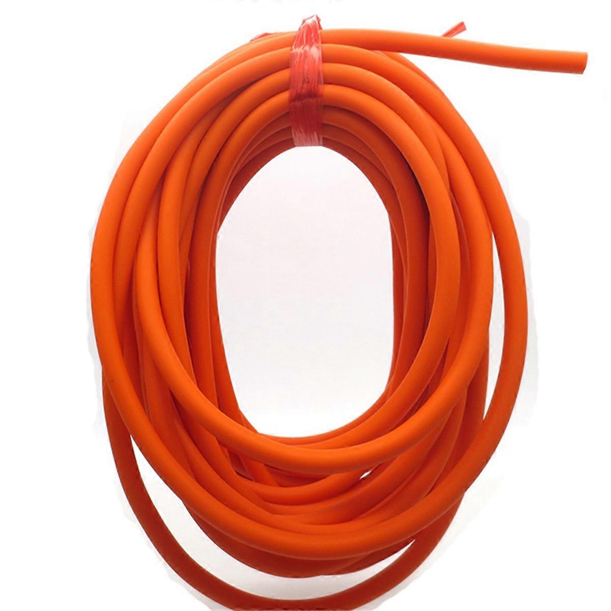 6mm Solid 10Meter High Elasticity Latex Rubber Band Elastic Rope for Fishing Slingshots Industry Sp