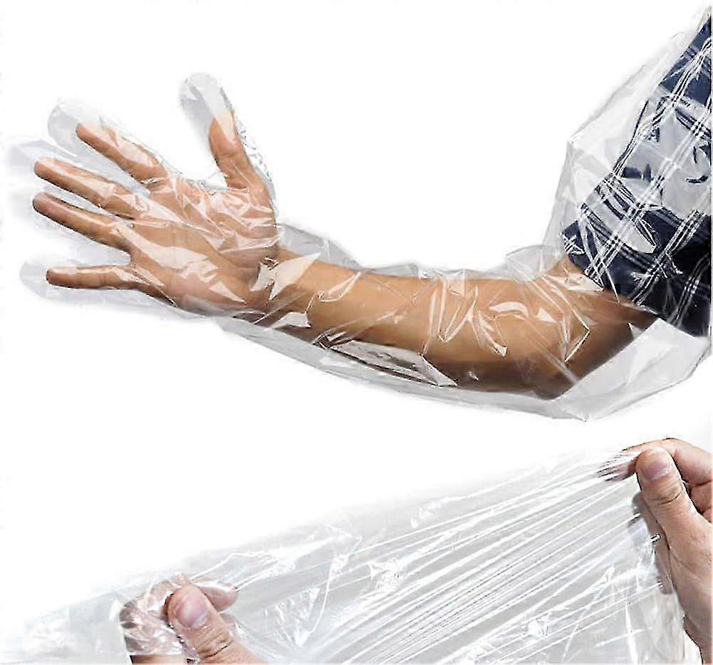 Waterproof Arm Cast Cover for Showering - 50 Pack Long Protector Gloves