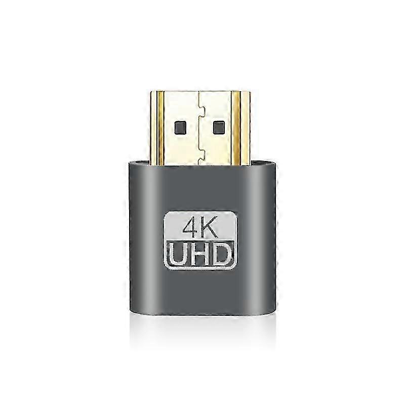 10Pcs HDMI-Compatible Virtual Display Adapter 4K EDID Dummy Plug Headless Ghost Display Emulator Vi