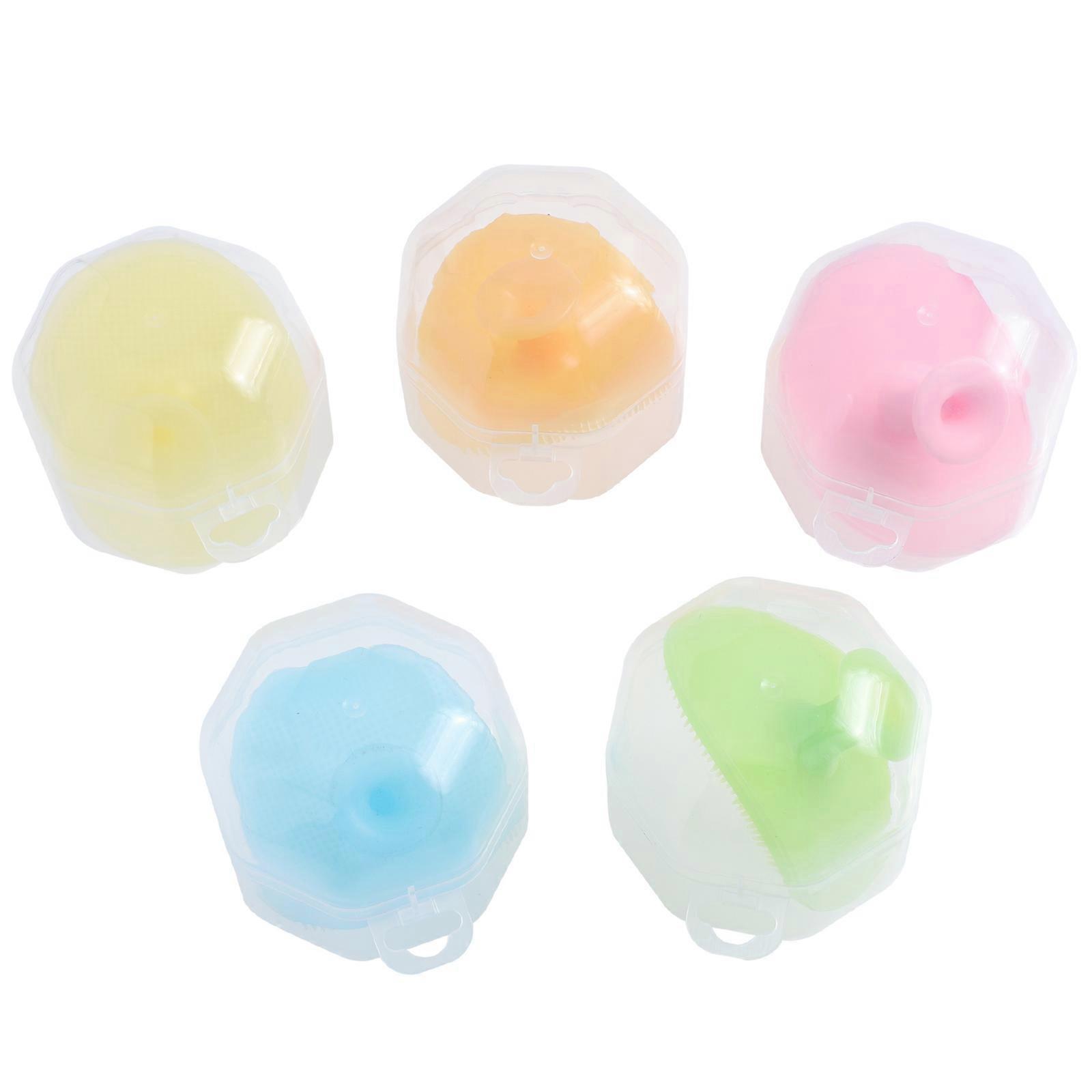 Toddler Bath Accessory, Silicone Scalp Massager for Infant Hair and Skin Hygiene