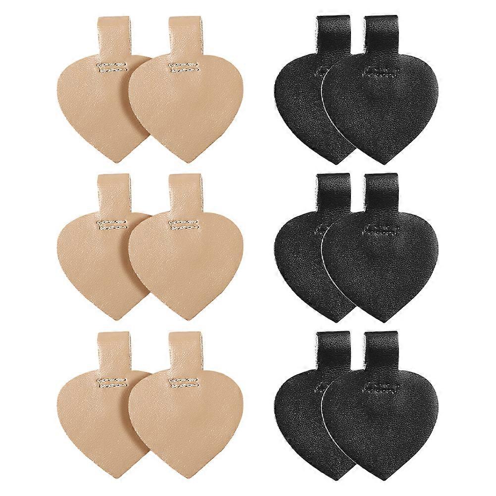 Adhesive High Heel Pads, Heart Shaped Shoe Liners for Women, Durable PU Material, Prevent Slipping and Discomfort, Easy to Install Shoe Accessories