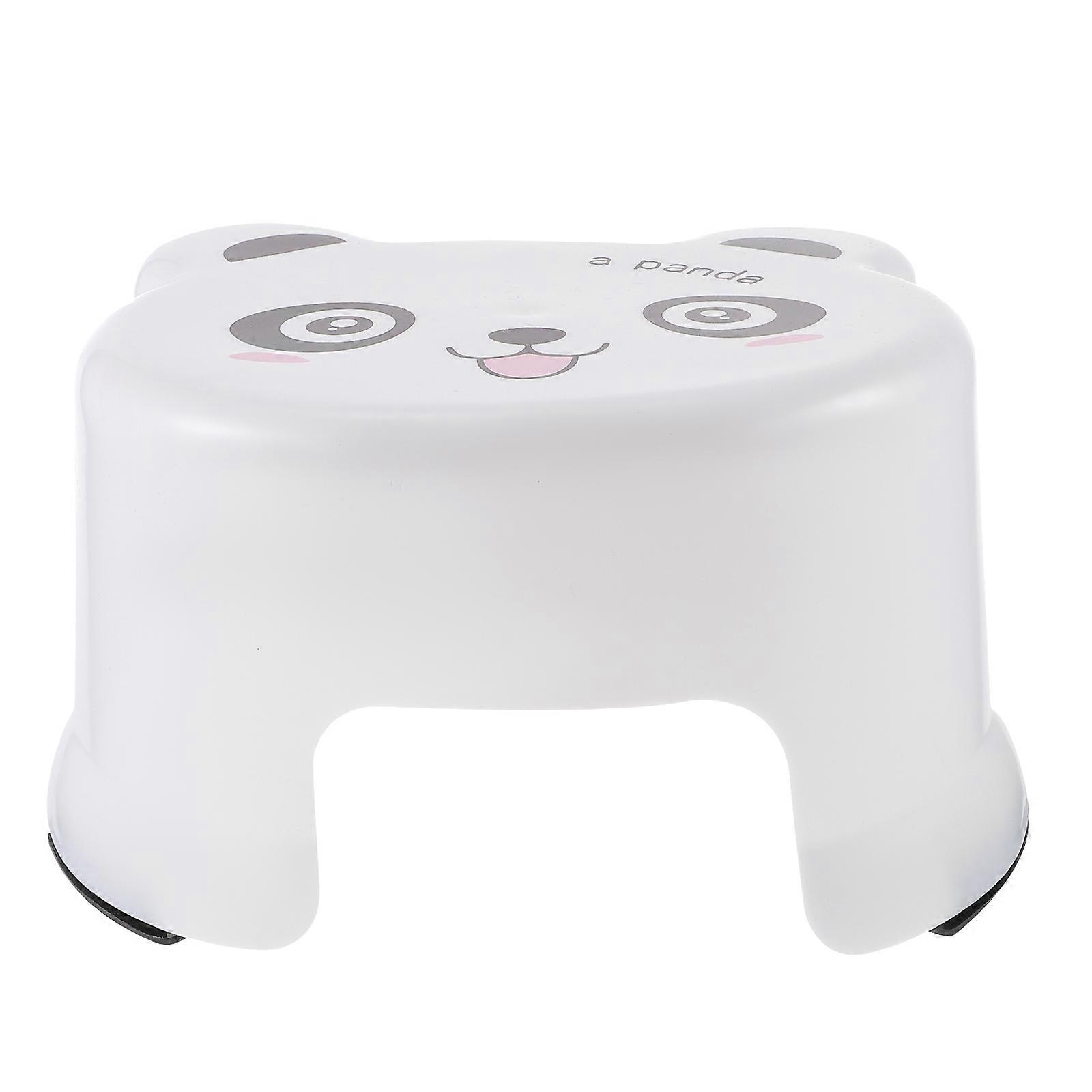 Non Slip Step Stool for Kids, Cartoon Design, Safe and for Toilet Training and Handwashing