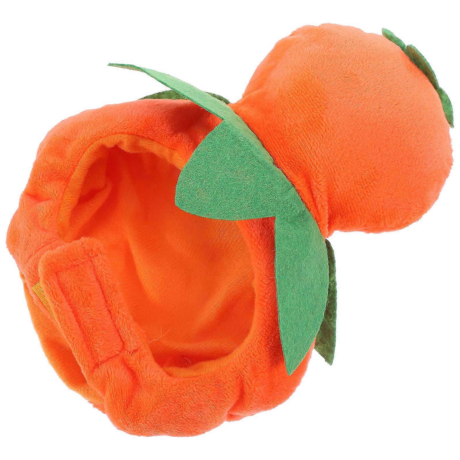 Pet Accessories Gourd Shaped Dog Hat Soft Plush For Outdoor Walks 1Set