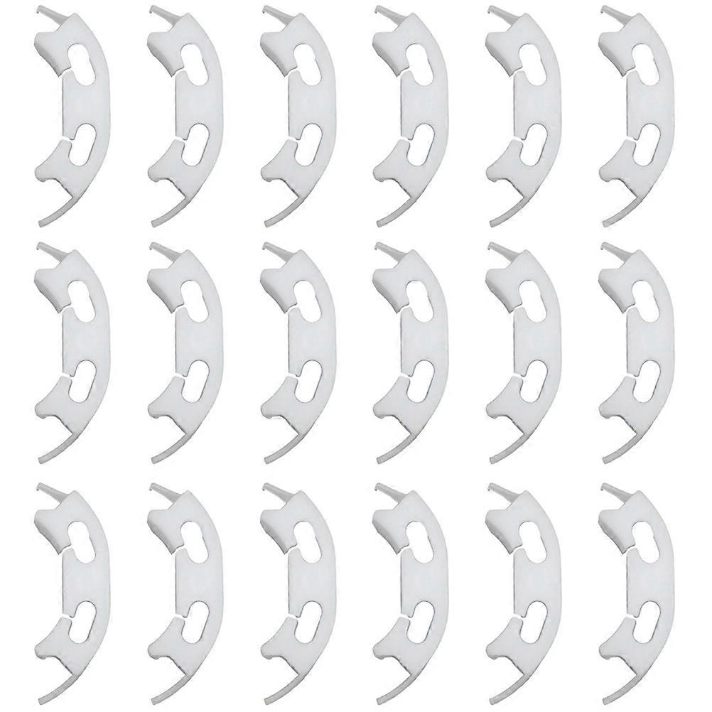 Multifunctional Vegetable Garden Plants Clips Tomato Holder Gardeners Gardening 4X2X1CM Improve Yield 100Set