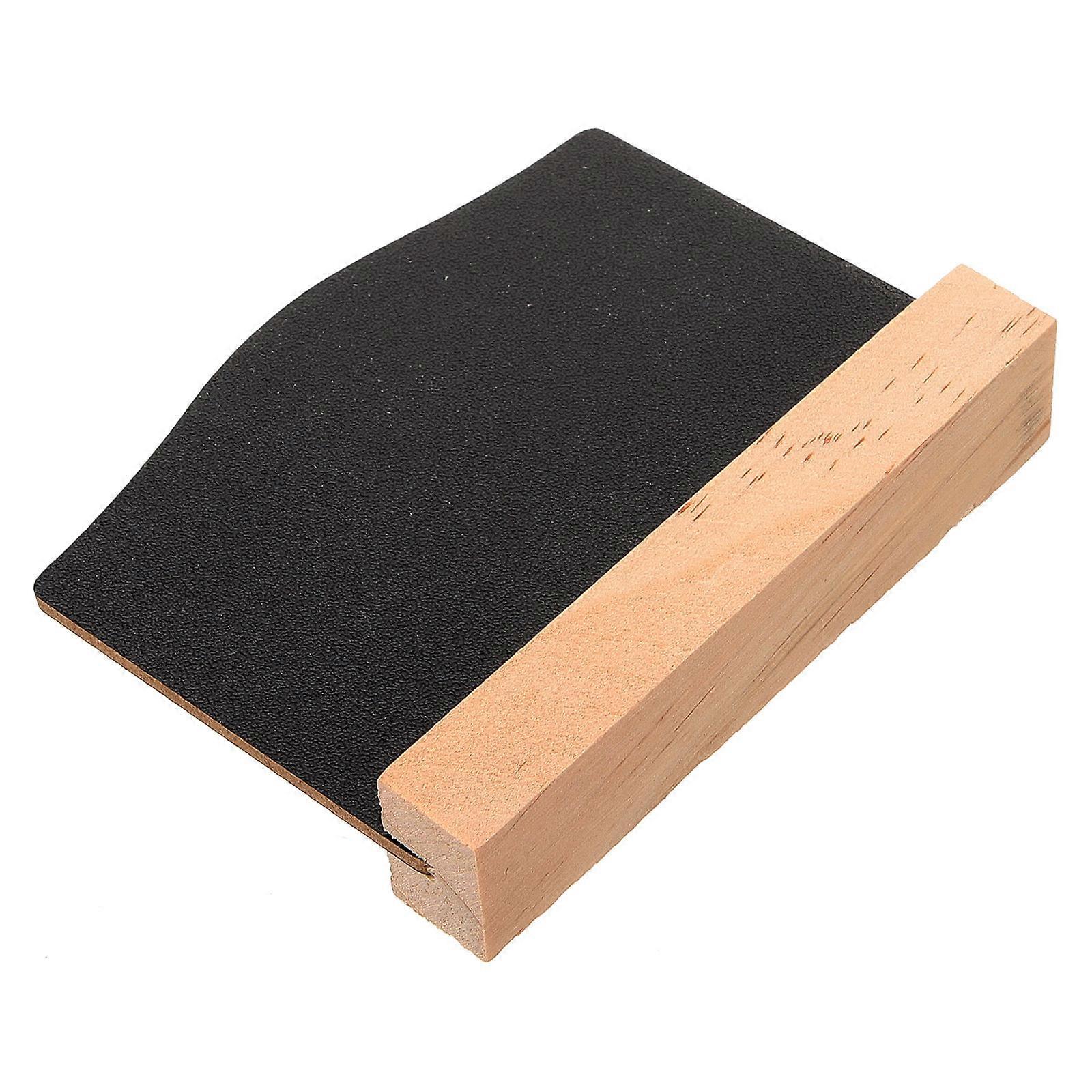 Cartoon Sketching Double-Sided Mini Blackboard Wooden Message Board Assorted Color 10.00X8.50X2.50CM 1Pack