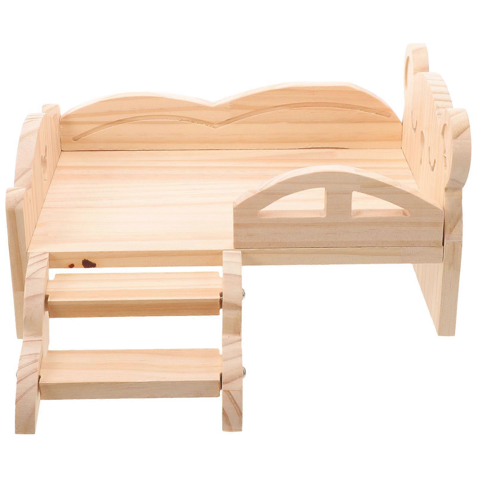 for Small Animals Guinea Pig Platform with Stairs Exercise 28.00X18.00X14.50CM 1Set