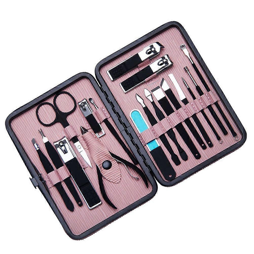 Manicure Tool Set Nail Tools For Manicure Pedicure Grooming Polishing Anti-Skid Technology 1Set