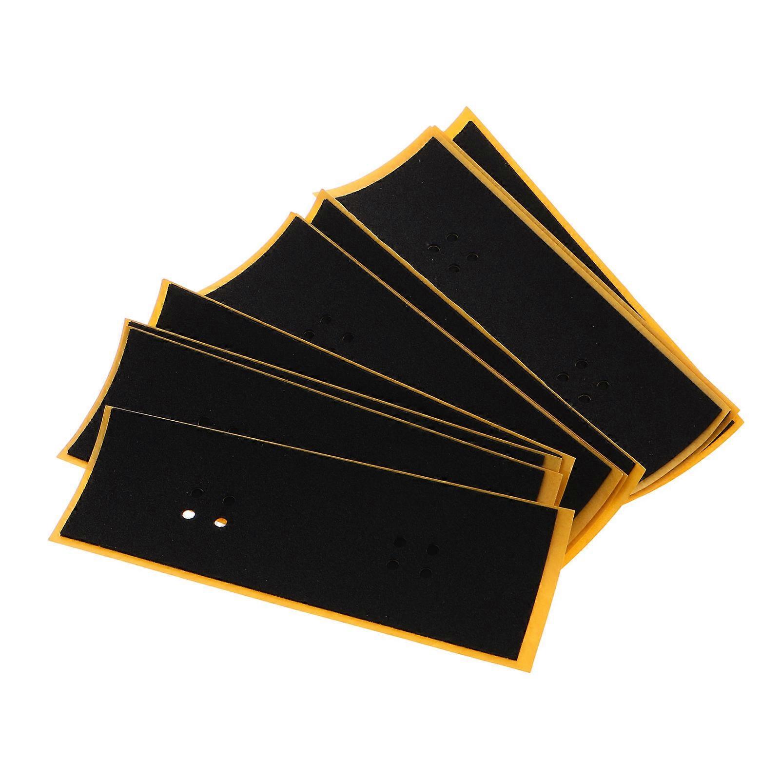 Mini Skateboard Board Decals Fingerboarders Durability Rectangular Foam 10Pcs