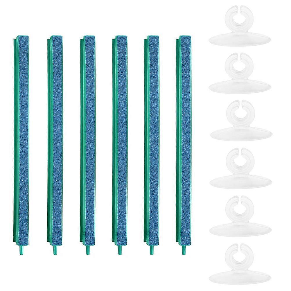 Clear Aquarium Suction Cups Shape Oxygen Diffusion Aquarium Owners 4 Inch 12Pcs/Set